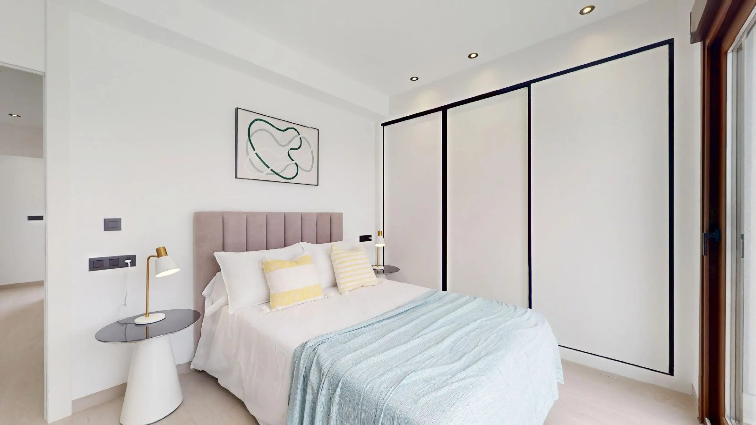 Современное шале с видом на море в Finestrat, Alicante