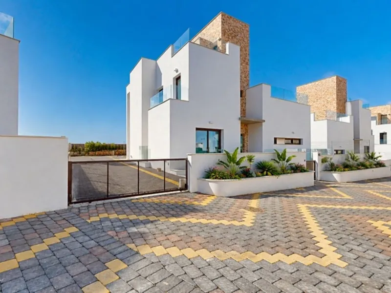 Современное шале с видом на море в Finestrat, Alicante