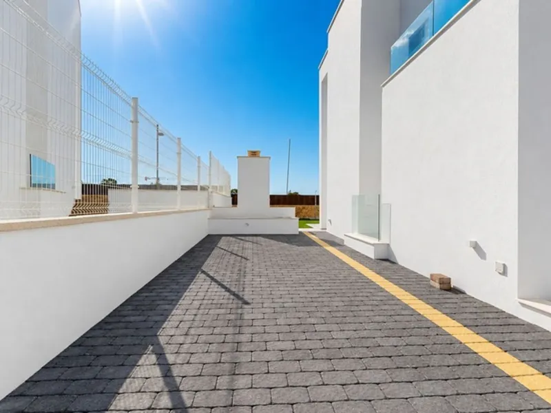 Современное шале с видом на море в Finestrat, Alicante