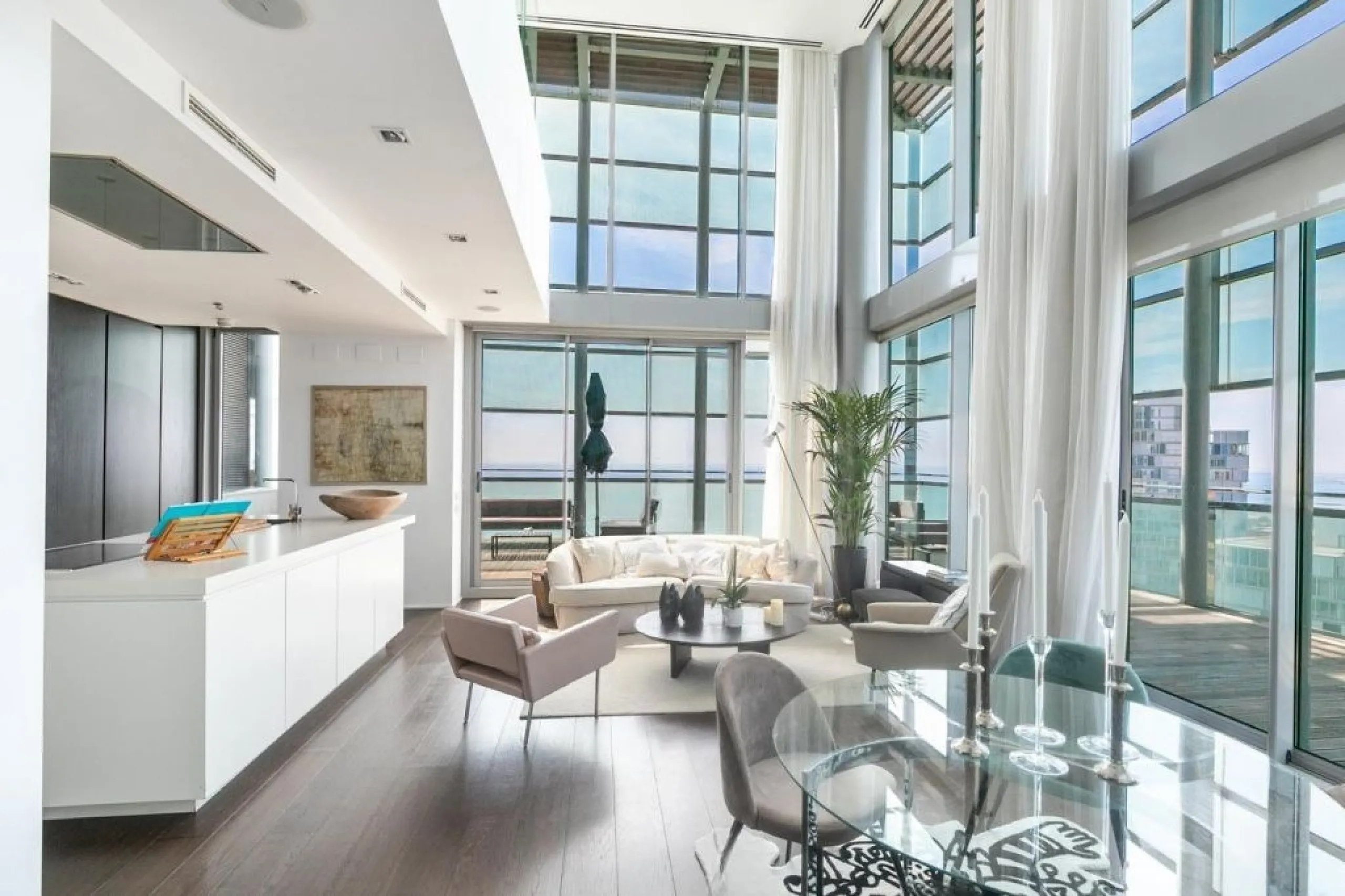 Luxury Duplex Penthouse with Panoramic Terrace in Diagonal Mar, Barcelona
