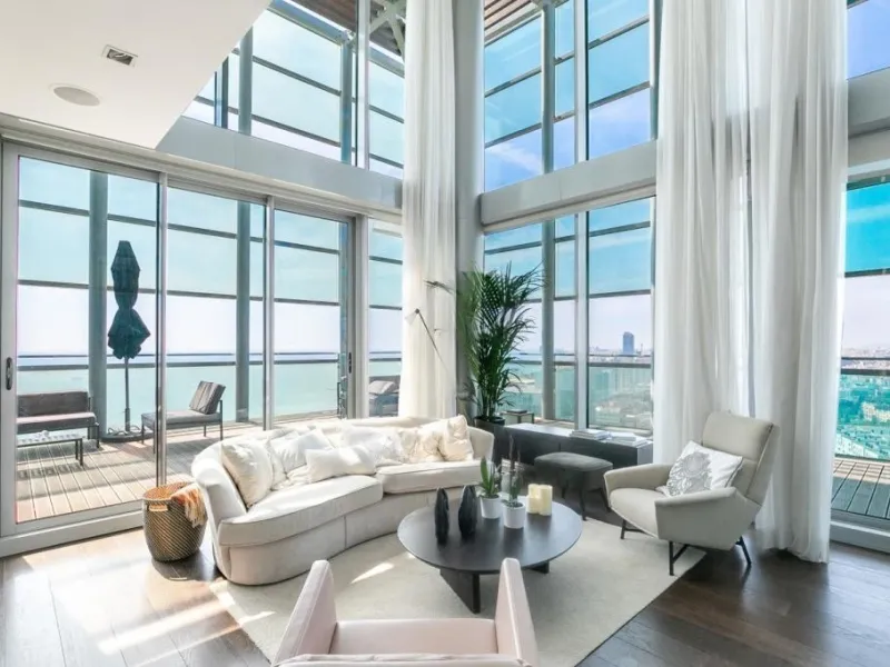 Luxury Duplex Penthouse with Panoramic Terrace in Diagonal Mar, Barcelona