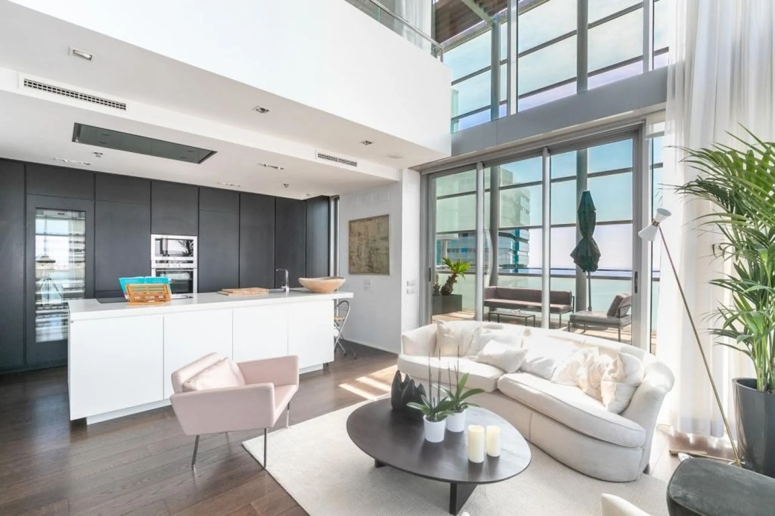 Luxury Duplex Penthouse with Panoramic Terrace in Diagonal Mar, Barcelona