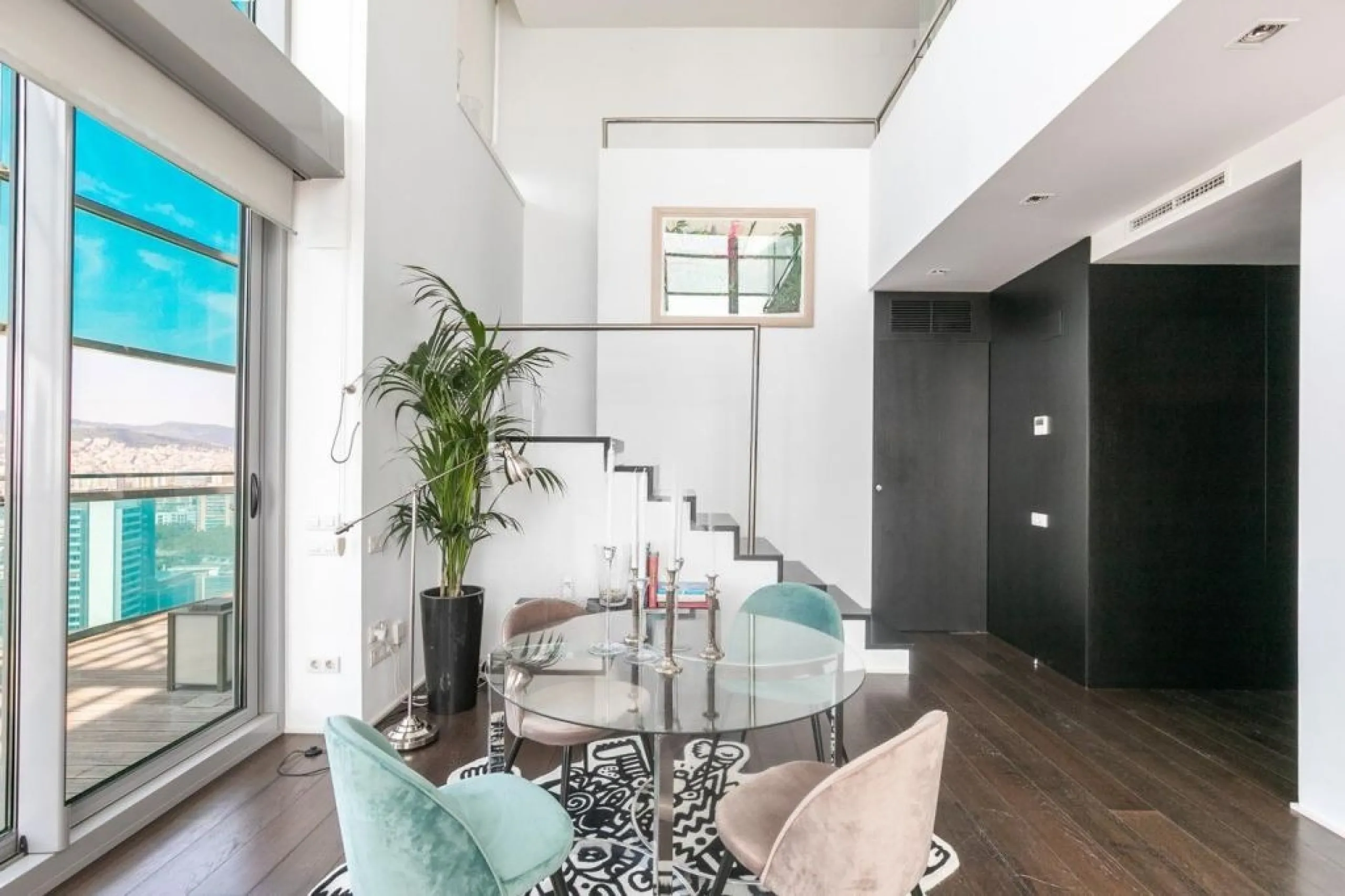 Luxury Duplex Penthouse with Panoramic Terrace in Diagonal Mar, Barcelona