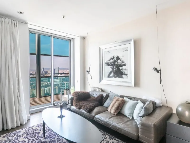 Luxury Duplex Penthouse with Panoramic Terrace in Diagonal Mar, Barcelona