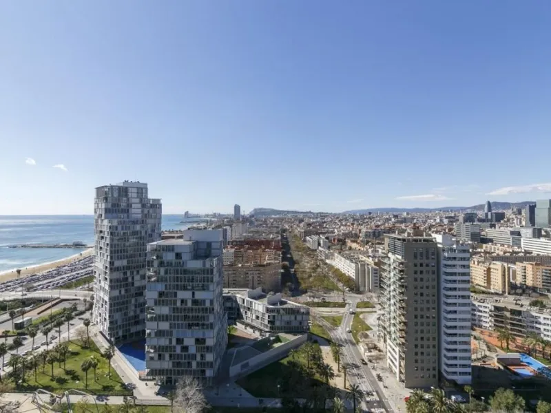 Luxury Duplex Penthouse with Panoramic Terrace in Diagonal Mar, Barcelona