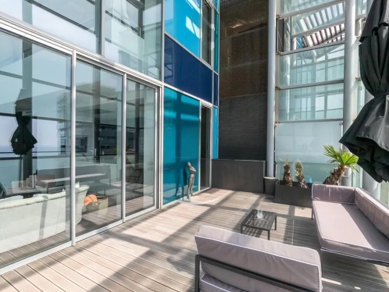 Luxury Duplex Penthouse with Panoramic Terrace in Diagonal Mar, Barcelona