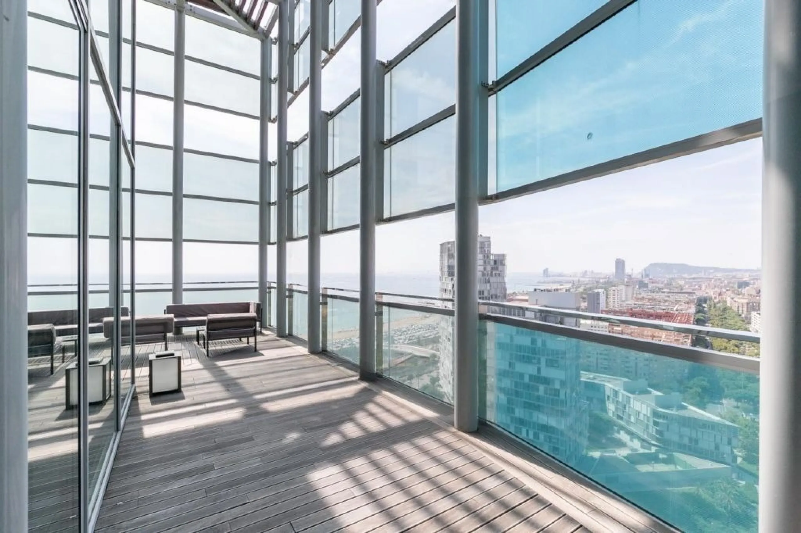 Luxury Duplex Penthouse with Panoramic Terrace in Diagonal Mar, Barcelona
