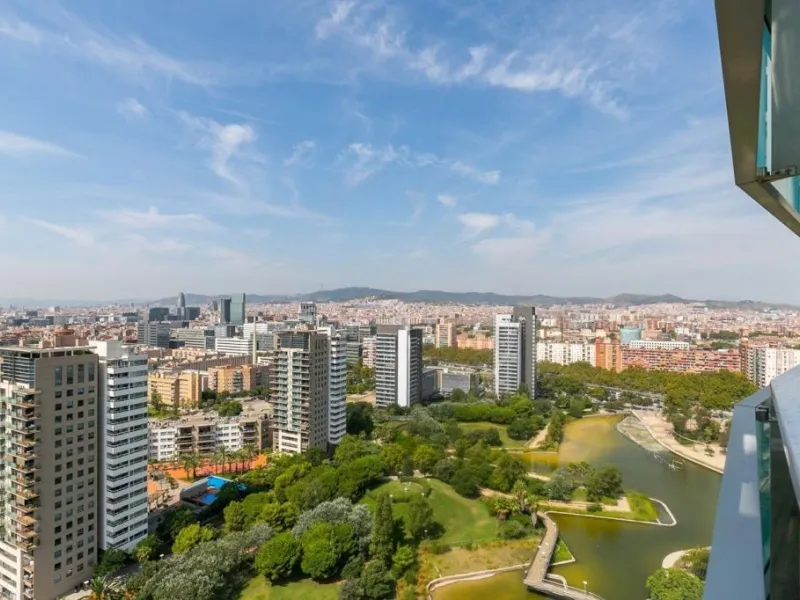 Luxury Duplex Penthouse with Panoramic Terrace in Diagonal Mar, Barcelona