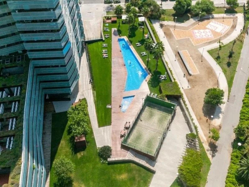 Luxury Duplex Penthouse with Panoramic Terrace in Diagonal Mar, Barcelona