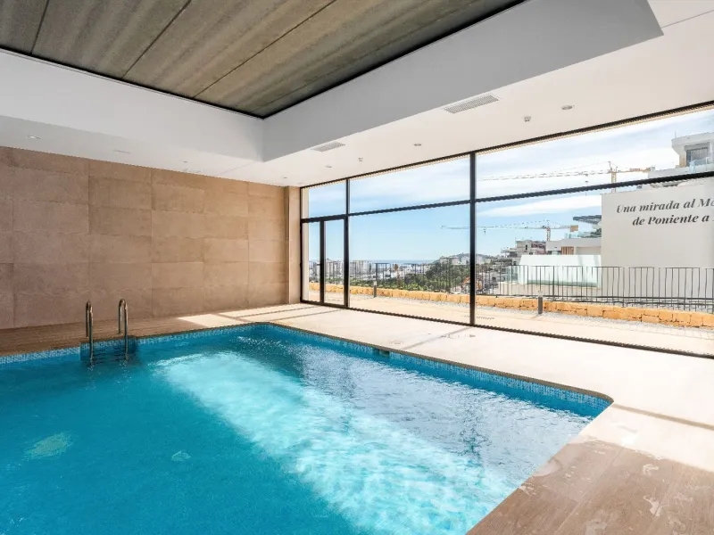 Дуплекс с собственным садом и видом на море в Finestrat, Alicante