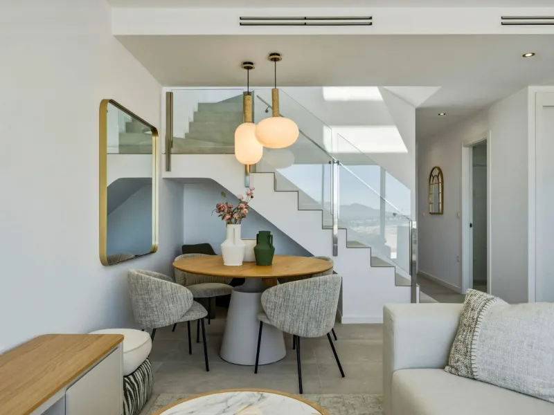 Duplex Penthouse with Private Solarium and Sea Views in Finestrat, Alicante