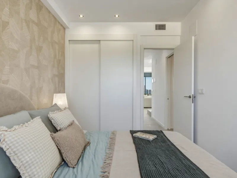 Пентхаус-дуплекс с собственным солярием и видом на море в Finestrat, Alicante