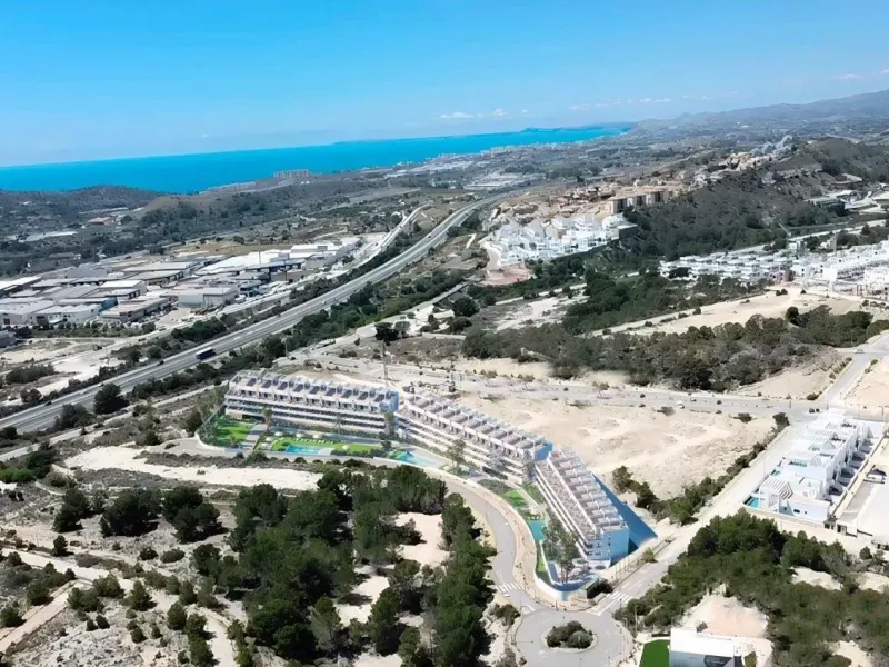 New-Build Apartment Close to the Beach and Golf Course in Finestrat, Alicante