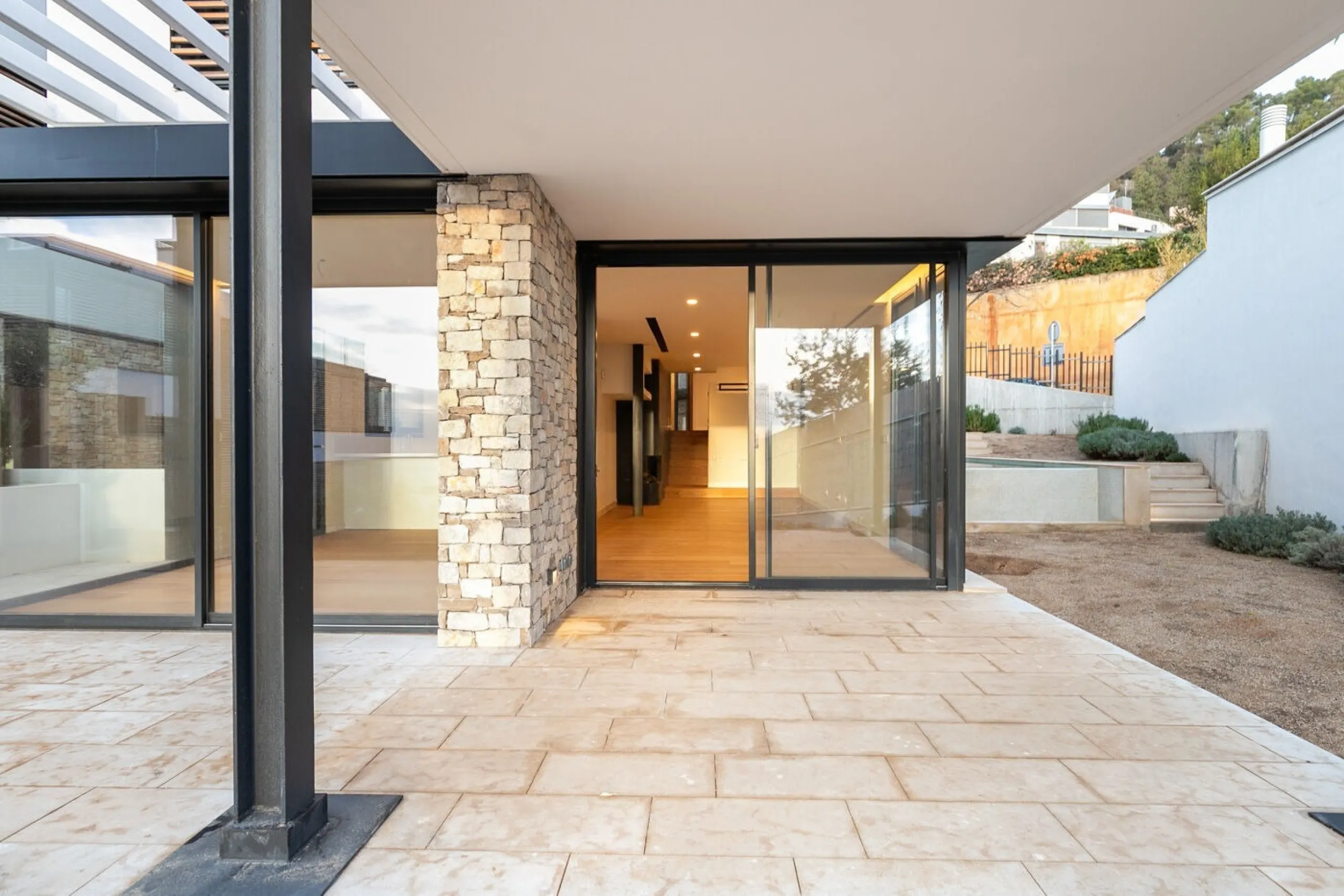 Newly Built Luxury Home with Views and Pool in Sarria, Barcelona