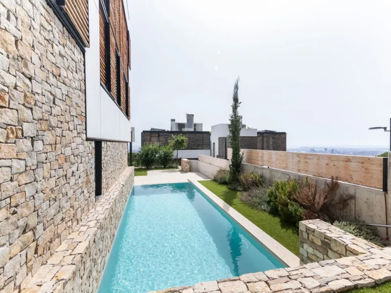 Newly Built Luxury Home with Views and Pool in Sarria, Barcelona