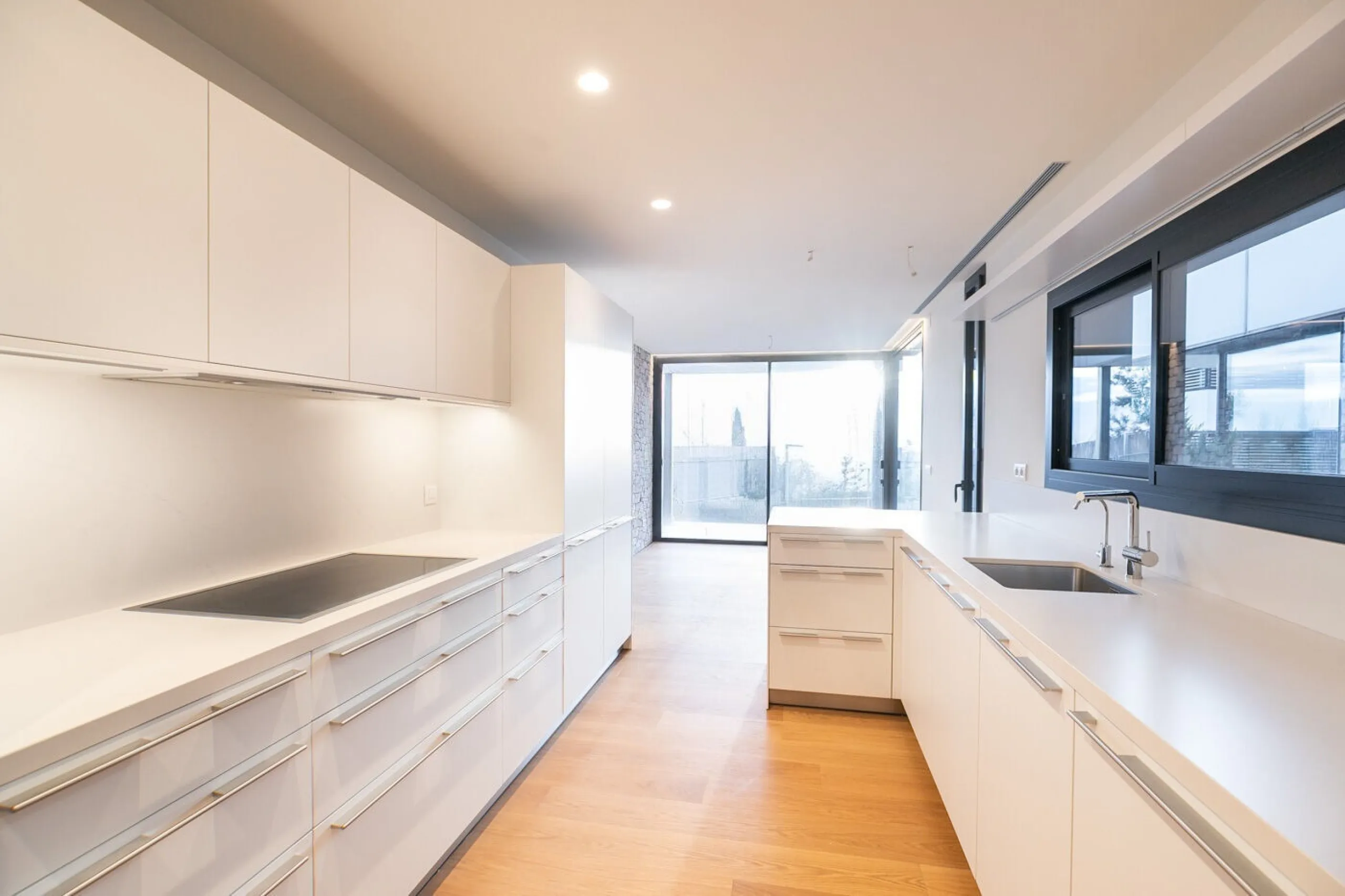 Newly Built Luxury Home with Views and Pool in Sarria, Barcelona