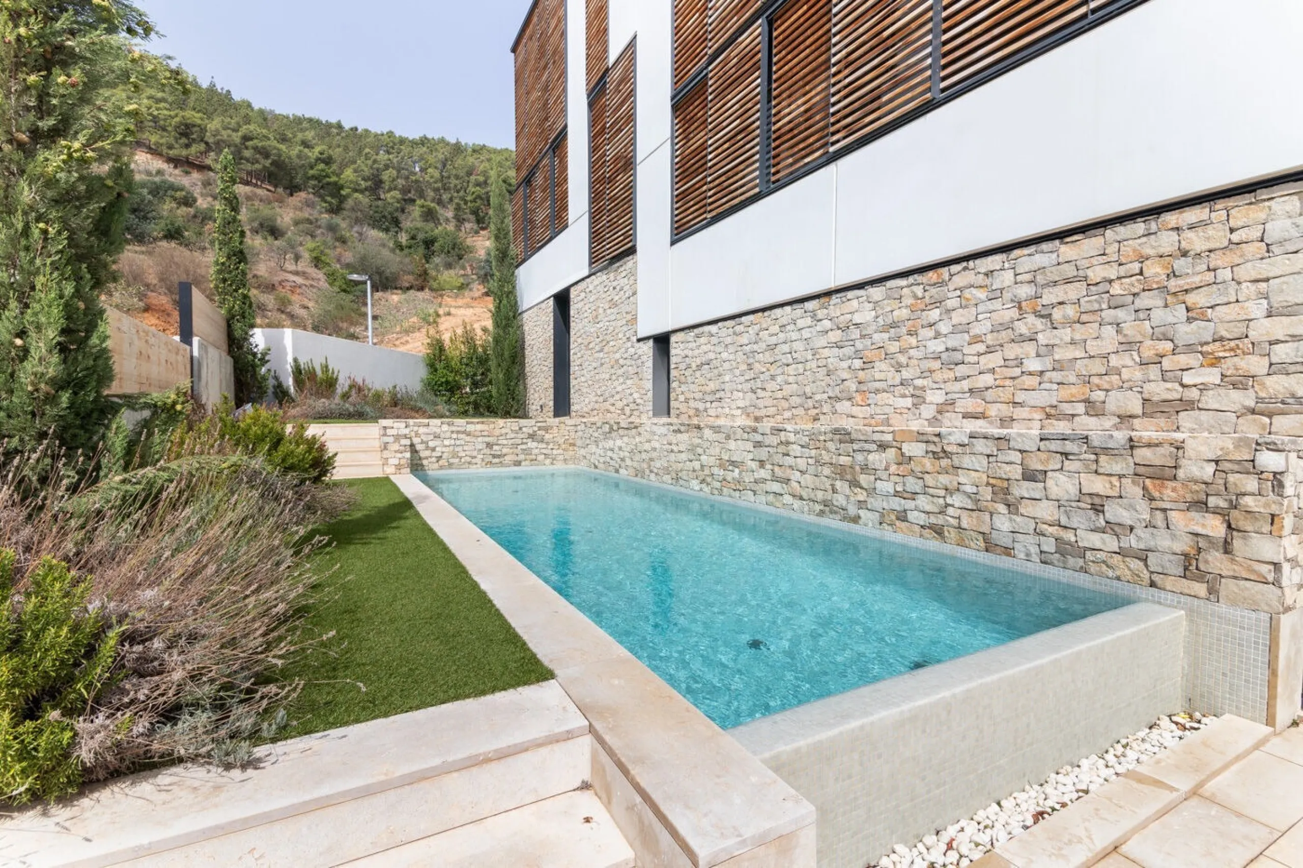 Newly Built Luxury Home with Views and Pool in Sarria, Barcelona