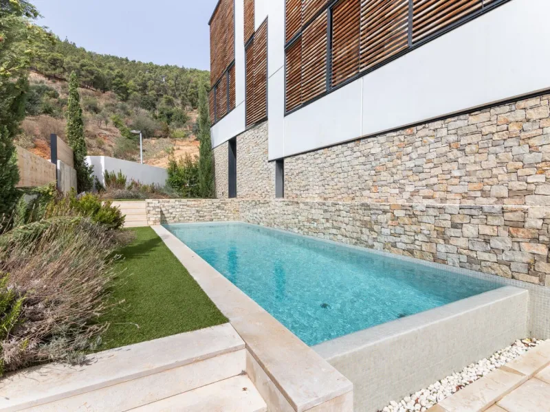 Newly Built Luxury Home with Views and Pool in Sarria, Barcelona