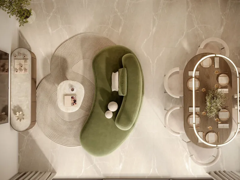 Wohnung mit Blick auf die Skyline von Benidorm in Finestrat, Alicante