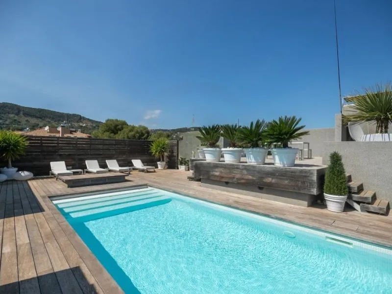 Penthouse Duplex with Private Pool and Panoramic Views in Pedralbes, Barcelona