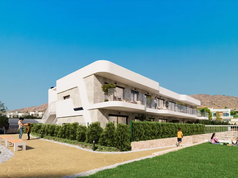 Апартаменты с видом на панораму Бенидорма в Finestrat, Alicante