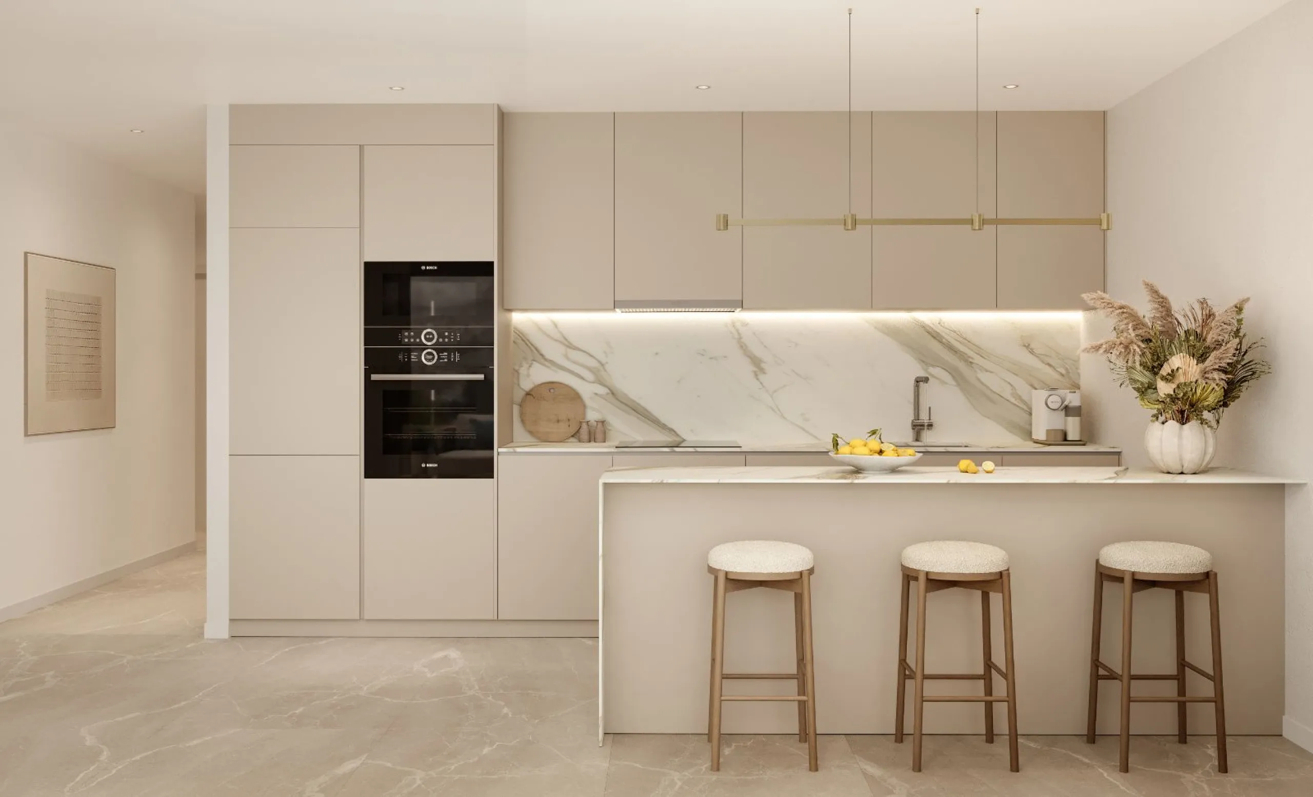Apartment with Benidorm Skyline Views in Finestrat, Alicante