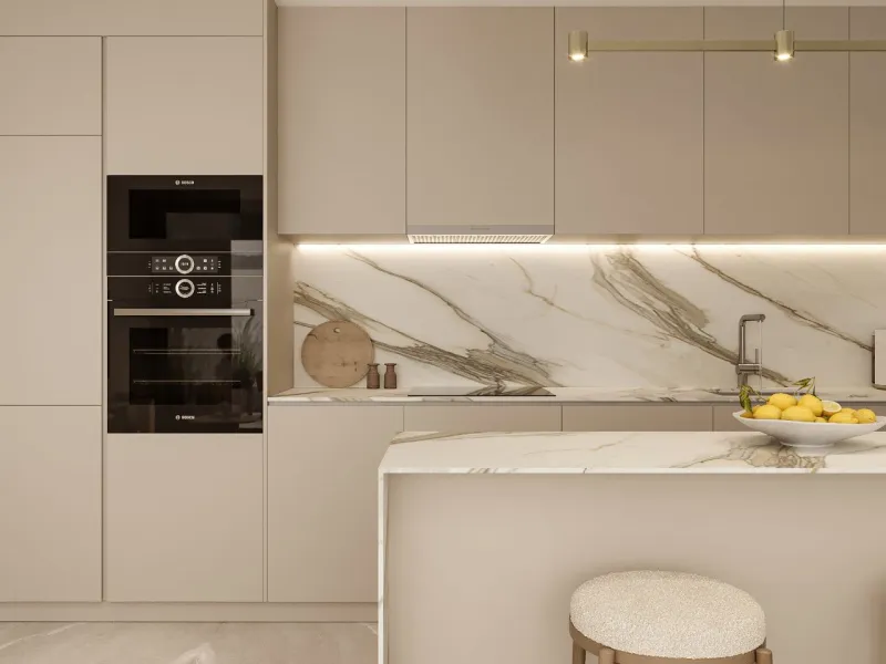 Apartment with Benidorm Skyline Views in Finestrat, Alicante