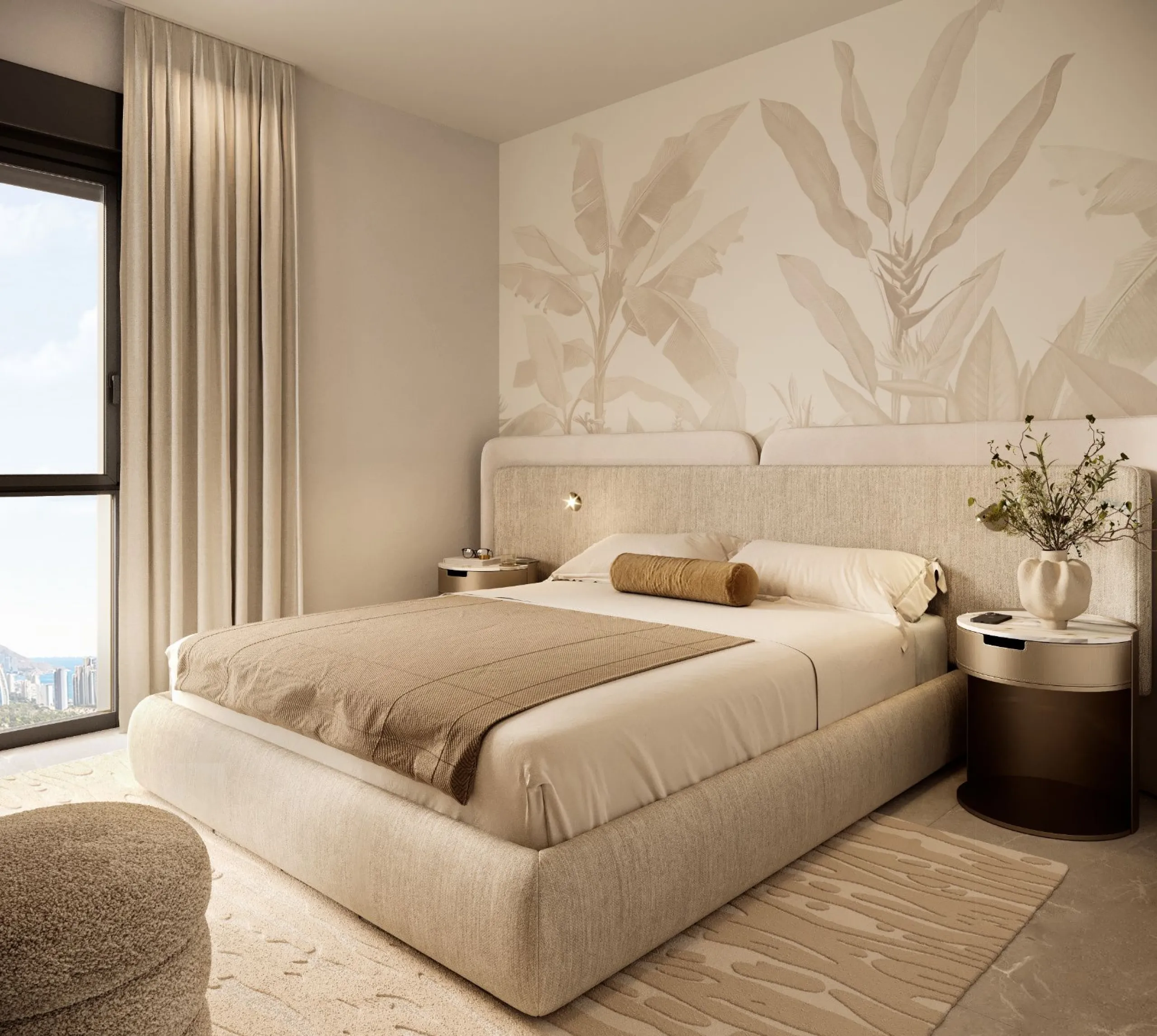 Apartamento con vistas al skyline de Benidorm en Finestrat, Alicante