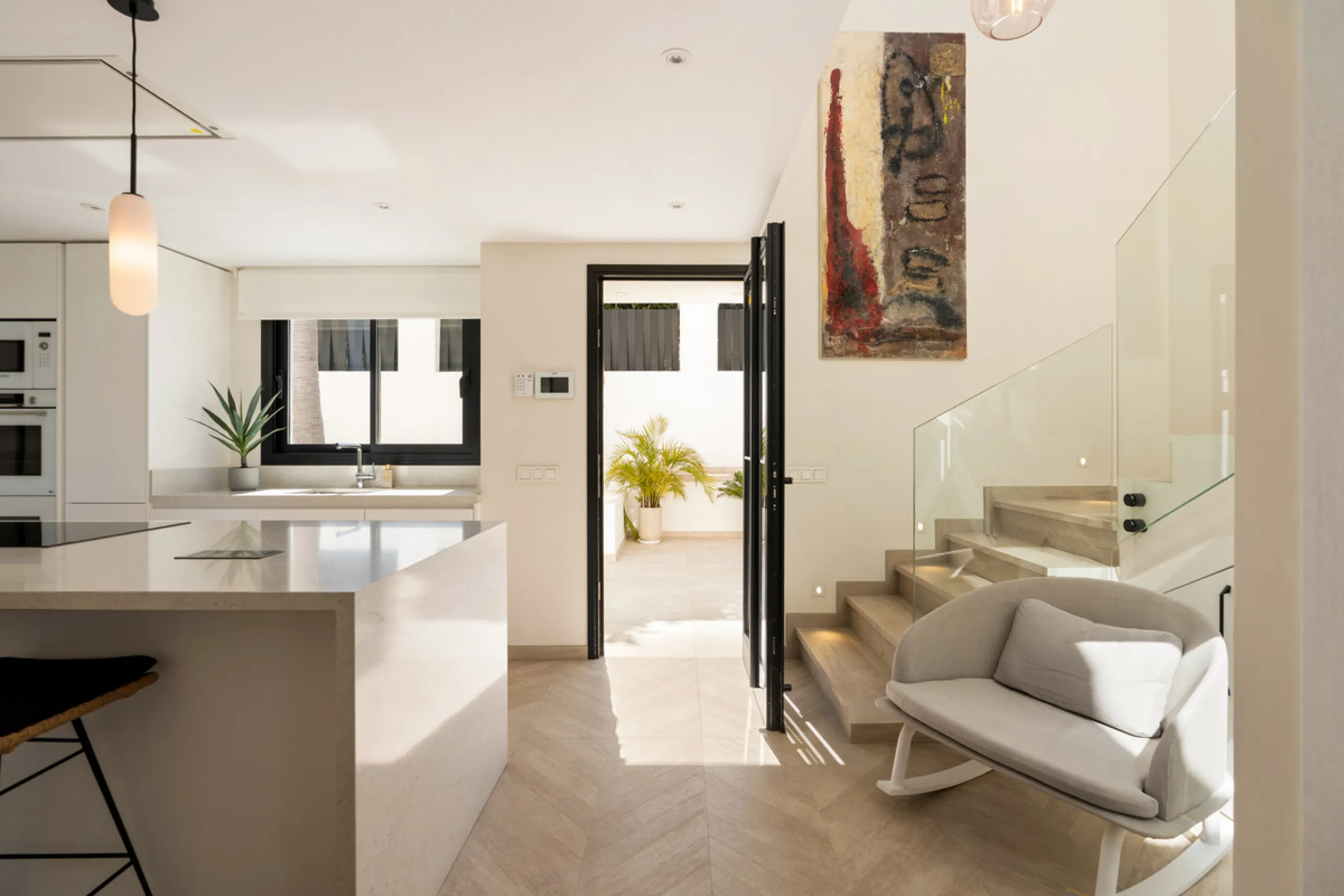 Introducing this fully renovated villa, ideally situated on a quiet cul-de-sac in the highly sought-after area of Las Brisas, just a short walk from Las Brisas Golf Club.