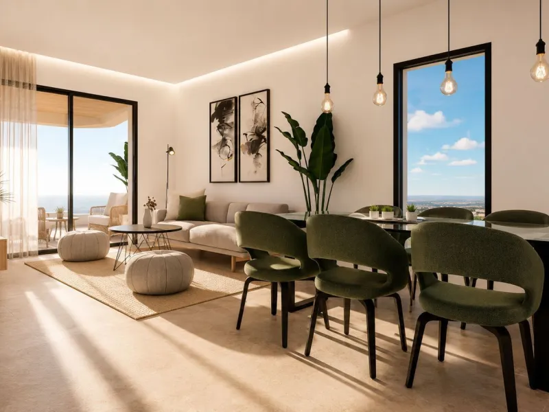 Apartamento de obra nueva con terraza y zonas wellness en Finestrat, Alicante