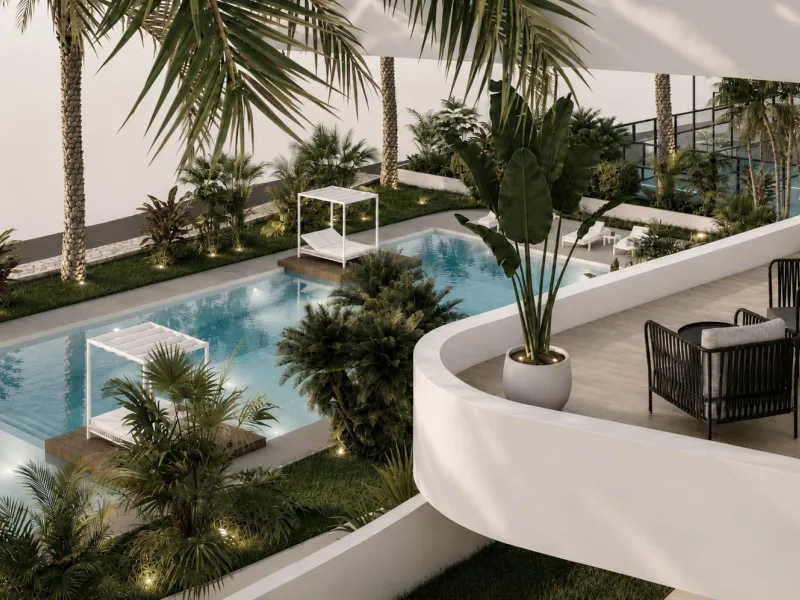 Apartamento de obra nueva con terraza y zonas wellness en Finestrat, Alicante