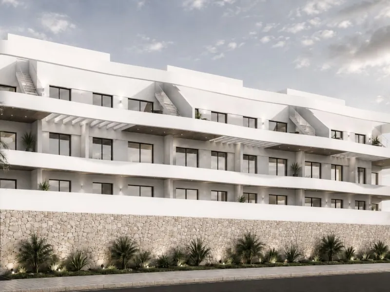Ático de obra nueva con solárium y zonas wellness en Finestrat, Alicante