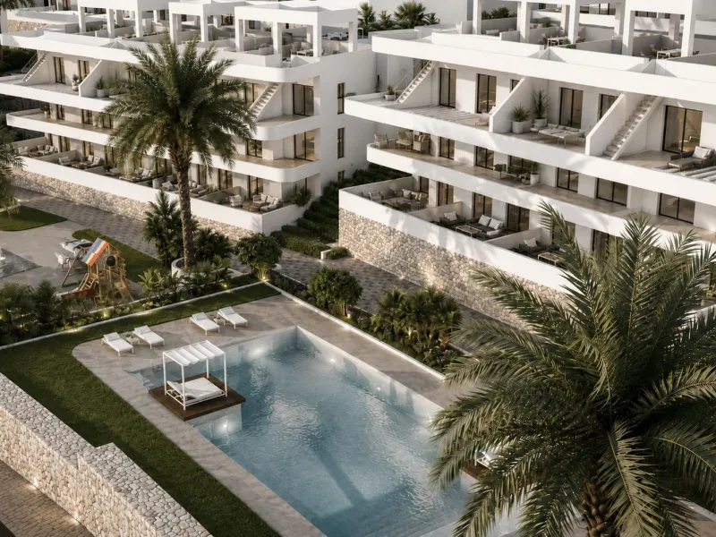 New-Build Apartment with Terrace and Wellness Areas in Finestrat, Alicante