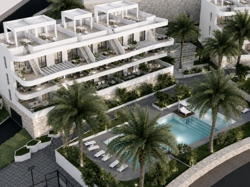 New-Build Apartment with Terrace and Wellness Areas in Finestrat, Alicante