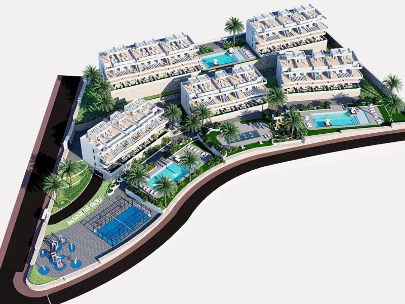 New-Build Apartment with Terrace and Wellness Areas in Finestrat, Alicante