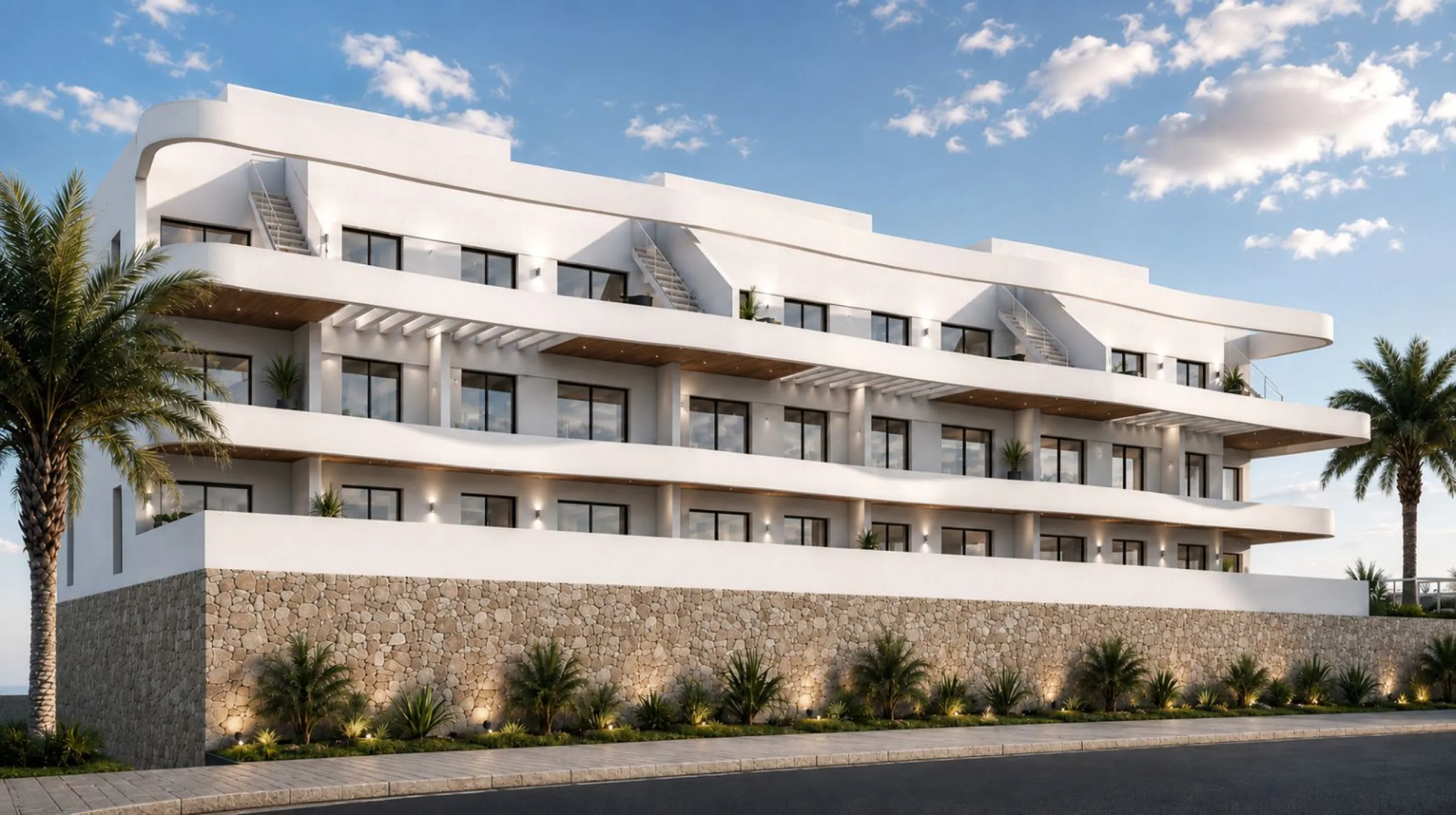 Apartamento de obra nueva con terraza y zonas wellness en Finestrat, Alicante