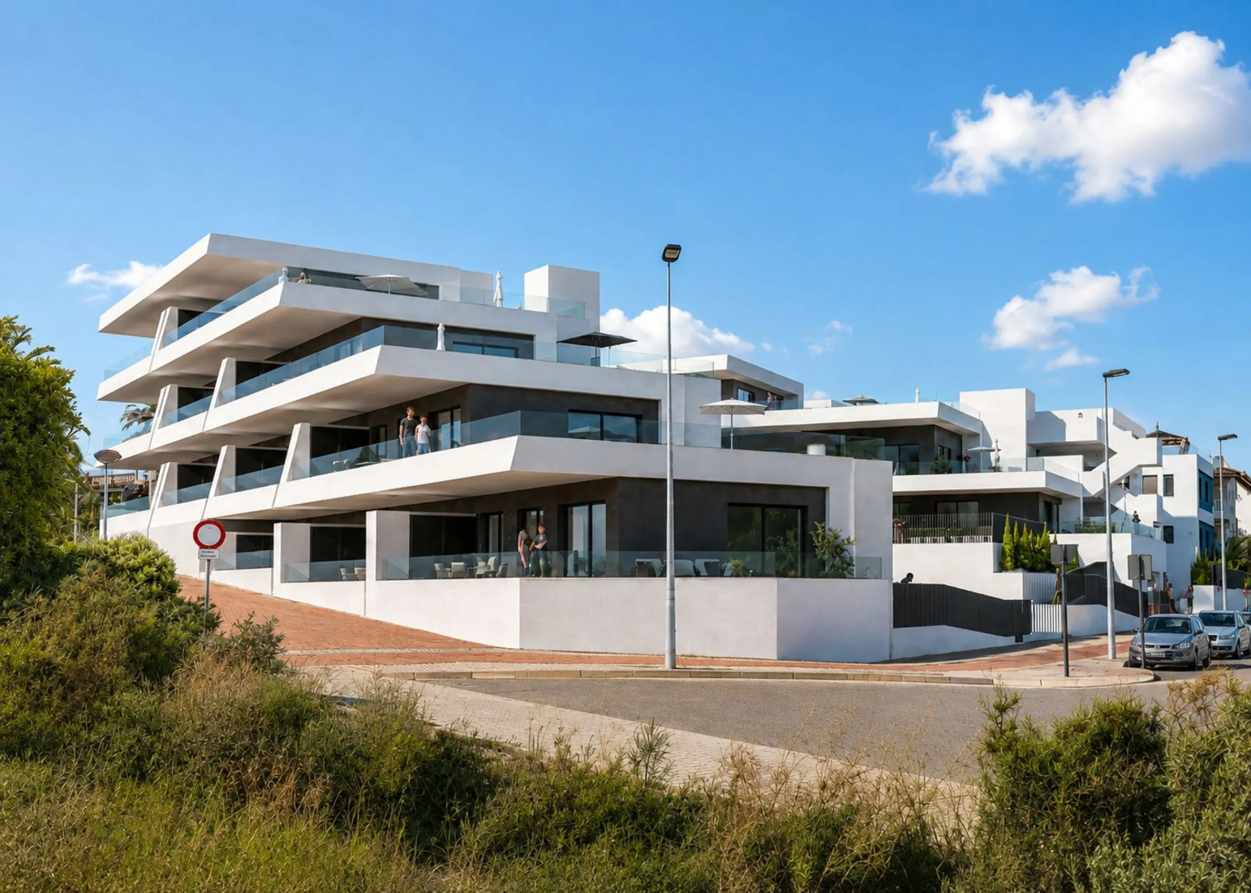 Apartamento de obra nueva a un paso del mar en La Marina del Pinet, Alicante