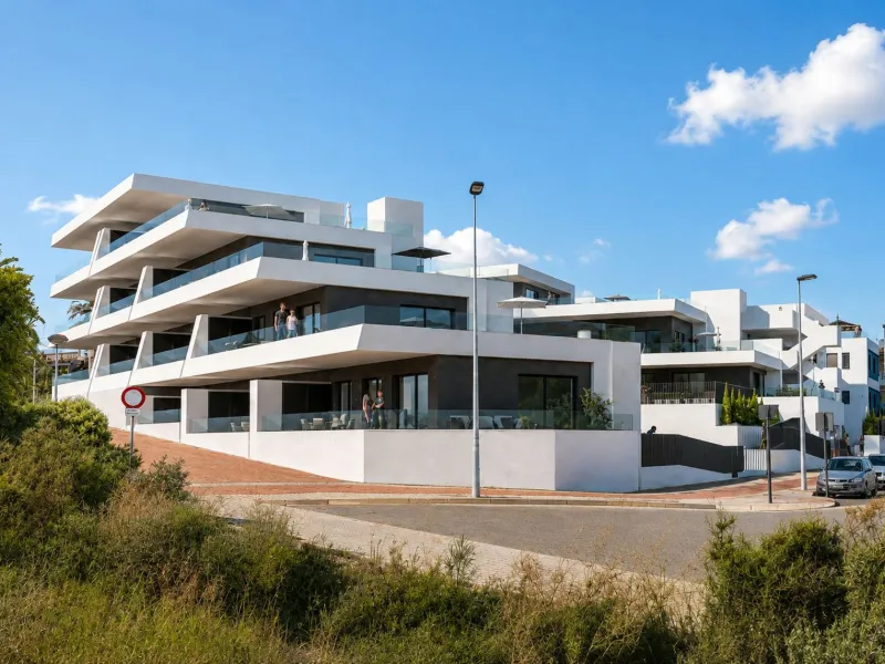 Neubau-Penthouse nur wenige Schritte vom Meer entfernt in La Marina del Pinet, Alicante