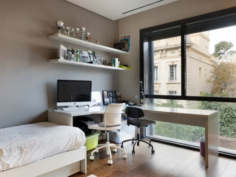 Spacious Refurbished Apartment with Terrace and Pool in Bonanova, Barcelona