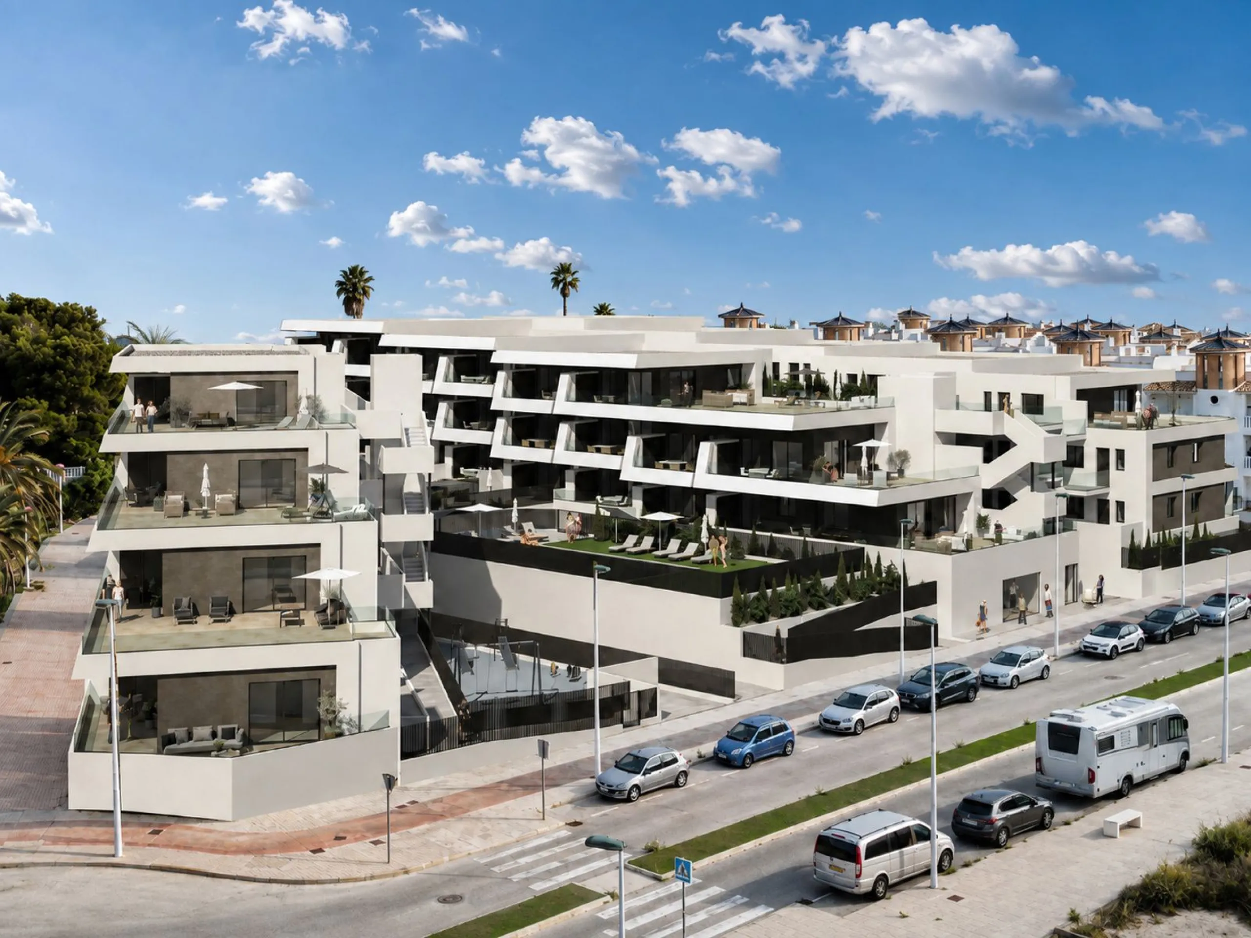 Neubau-Penthouse nur wenige Schritte vom Meer entfernt in La Marina del Pinet, Alicante