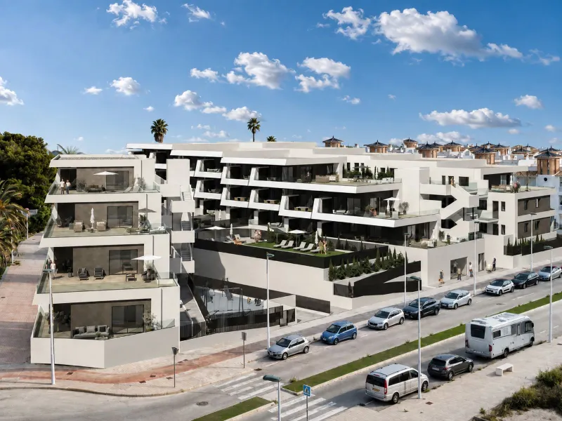 Neubau-Penthouse nur wenige Schritte vom Meer entfernt in La Marina del Pinet, Alicante