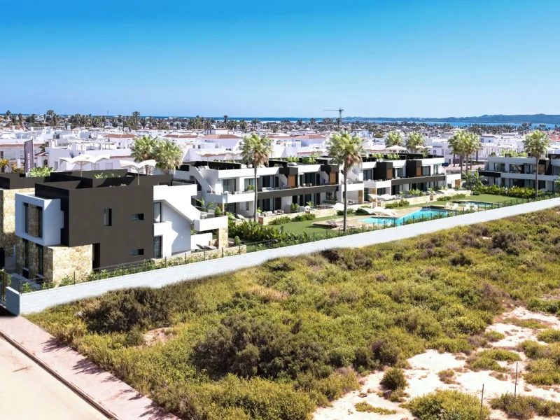 Bungalows con jardín o solárium en Ciudad Quesada, Alicante