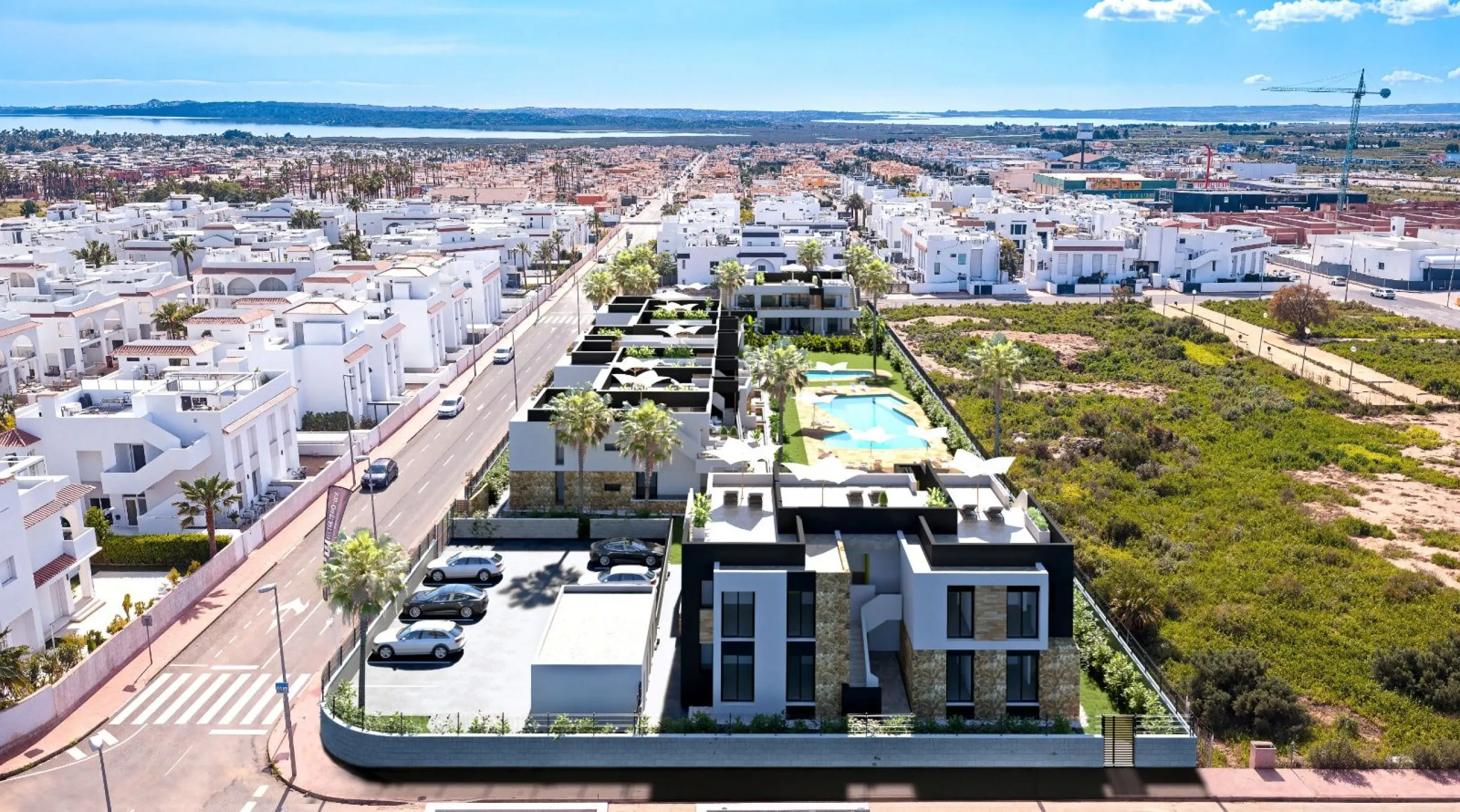 Bungalows con jardín o solárium en Ciudad Quesada, Alicante