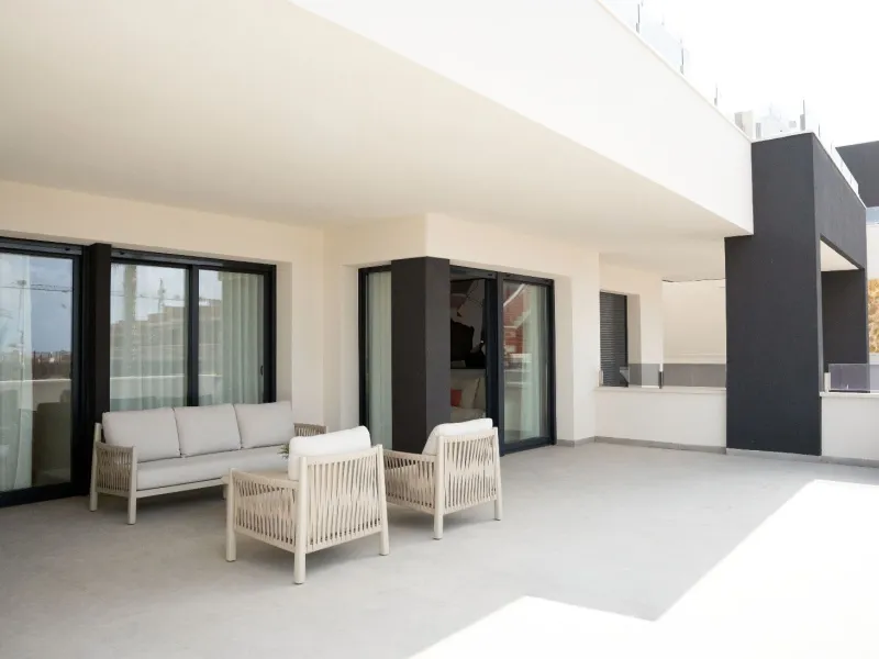 Bungalows con jardín o solárium en Ciudad Quesada, Alicante