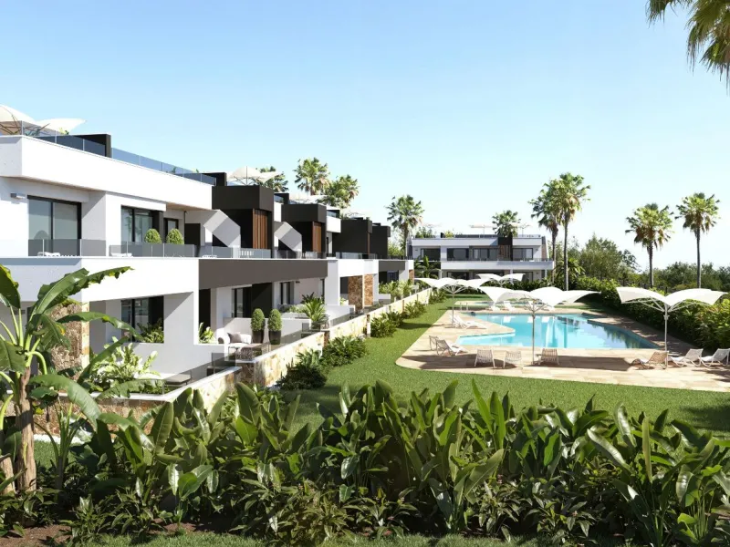 Bungalows con jardín o solárium en Ciudad Quesada, Alicante