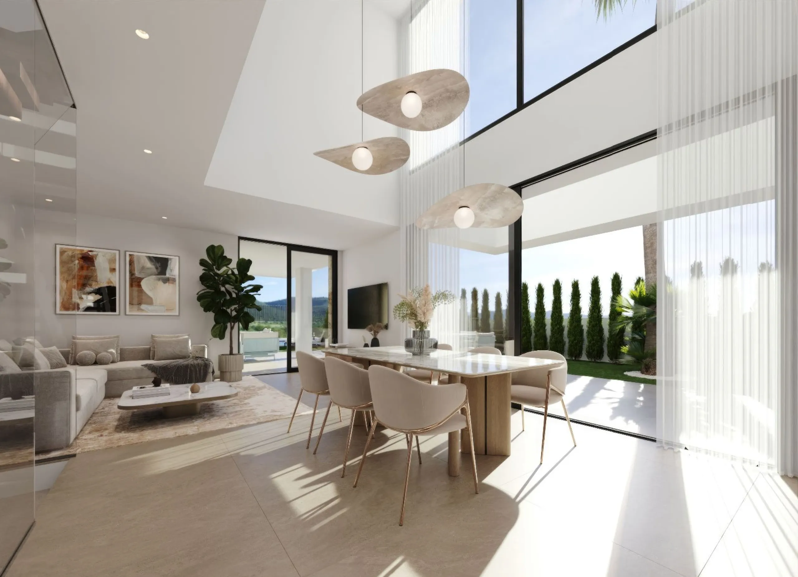 Современное шале с собственным бассейном в Finestrat, Alicante