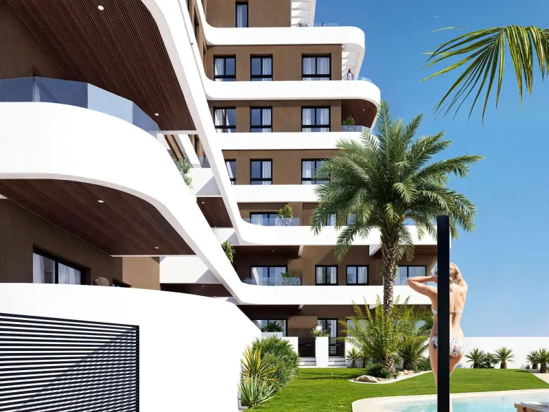 Moderne Wohnungen mit Meerblick in Guardamar del Segura, Alicante