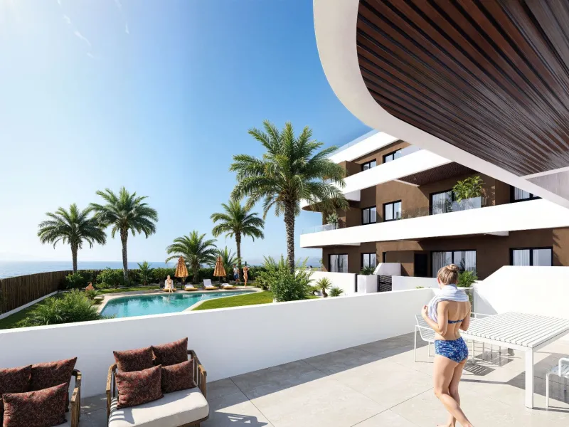 Современные апартаменты с видом на море в Guardamar del Segura, Alicante
