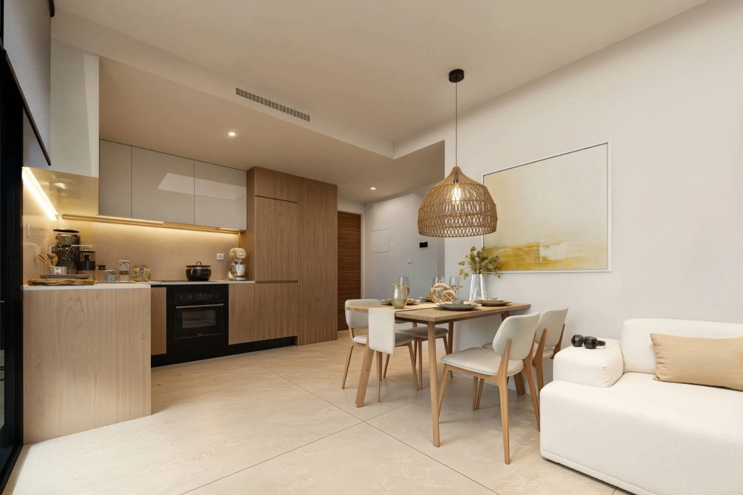 Современные апартаменты с видом на море в Guardamar del Segura, Alicante