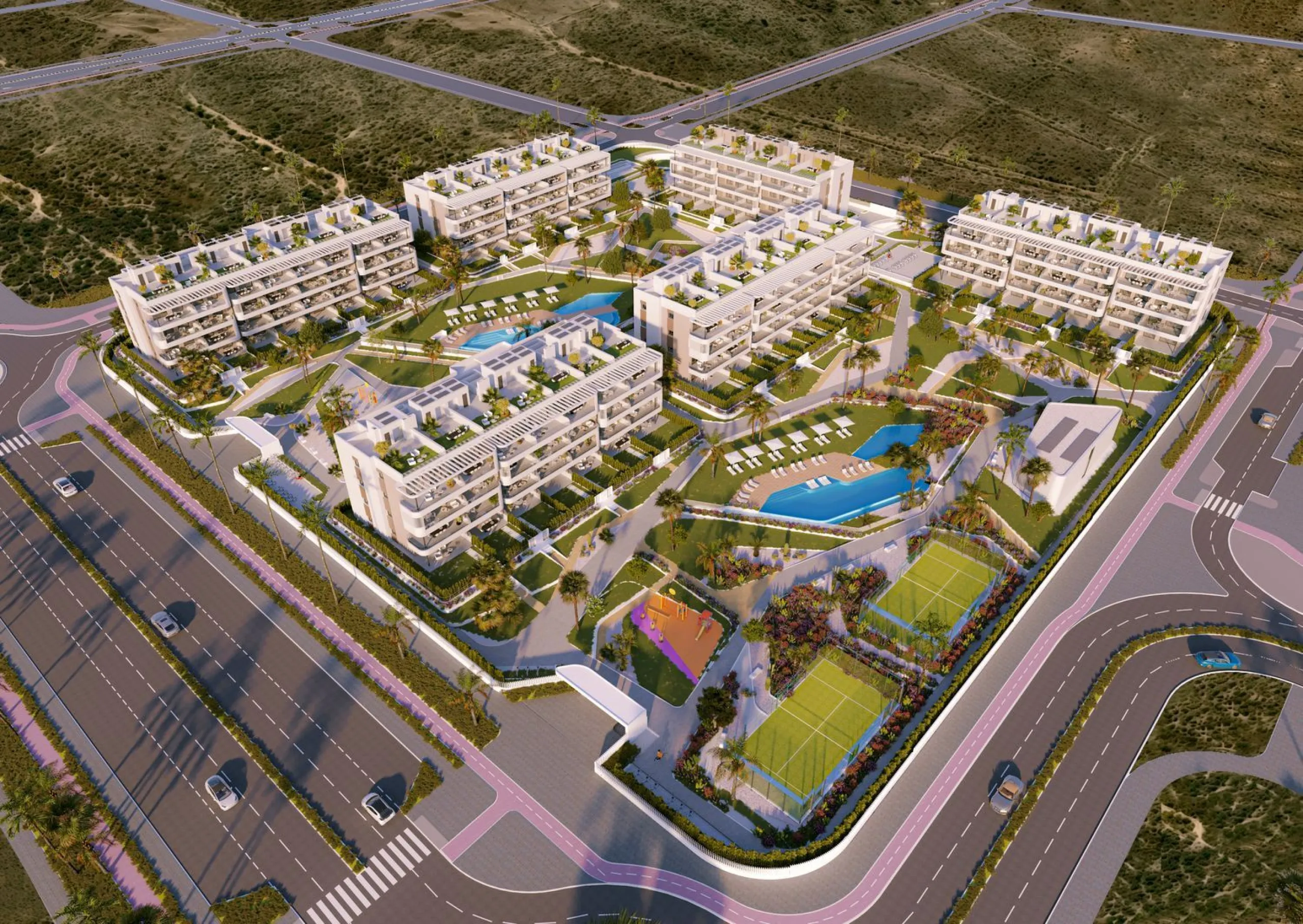 Апартаменты с видом на море в Torrevieja, Alicante